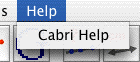 Help menu